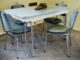 Eetkamerstoelen en tafel